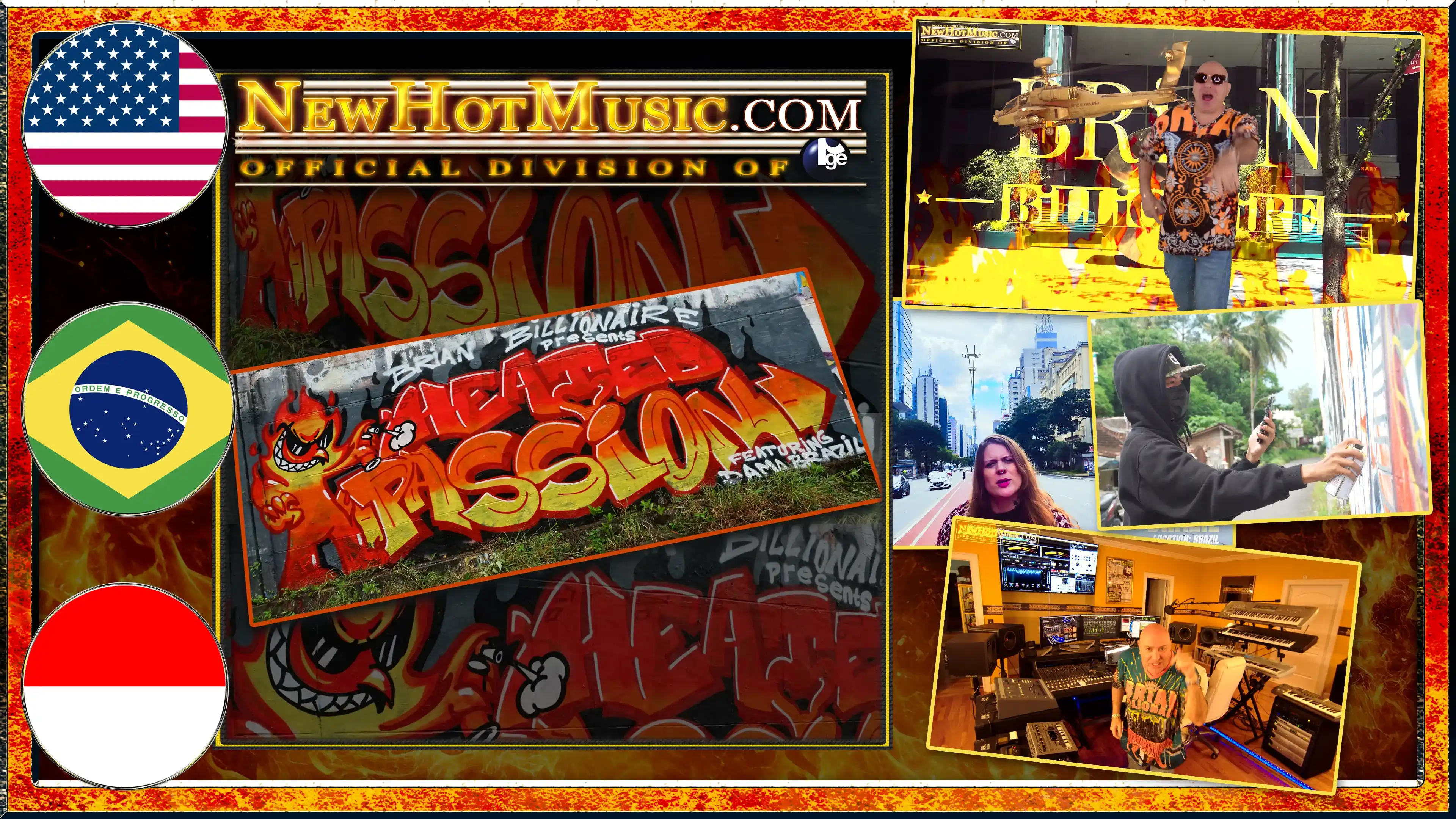 HEATED PASSION
featuring DAMA BRAZiL