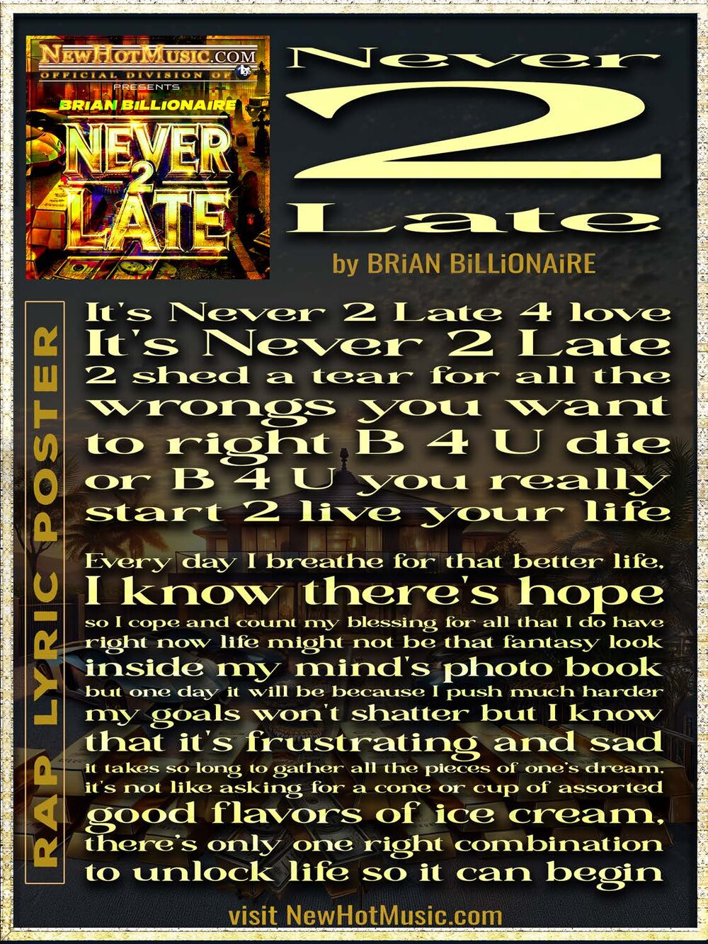 Lyrics preview of DOWNLOAD RAP LYRICS